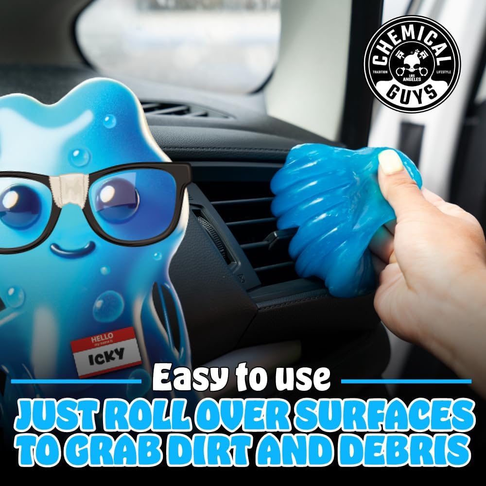 Chemical Guys, 9-Piece Interior Car Cleaning Kit, Cleaner, Gel, Brushes