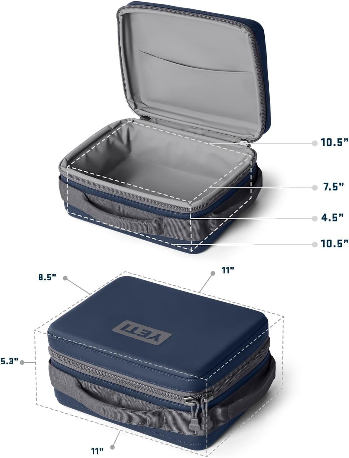 YETI Daytrip 5L Insulated Soft Cooler Lunch Box, Grasshopper