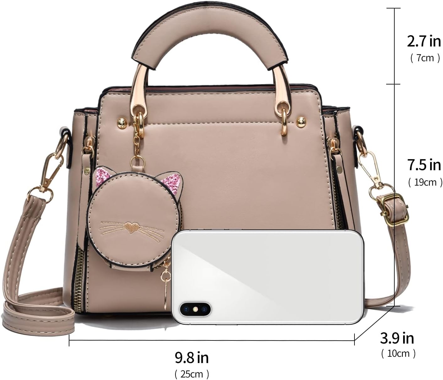 Xiaoyu Fashion Purses and Handbags for Women Ladies Crossbody Bags Top Handle Satchel Shoulder Bags Small Totes