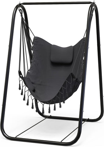 G TALECO GEAR Hammock Chair with Stand, Heavy Duty A-Frame