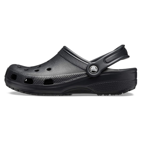 Crocs Unisex-Adult Classic Clogs (Best Sellers), Black, 9 Women/7 Men