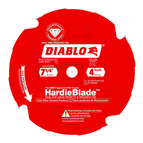 Diablo TrexBlade Saw Blade - 12" Diameter, 84 MTCG Teeth, 1" Arbor