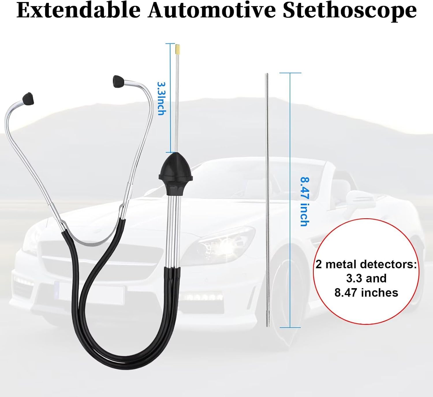 BFXM Car Mechanic Stethoscope, Automotive Stethoscope