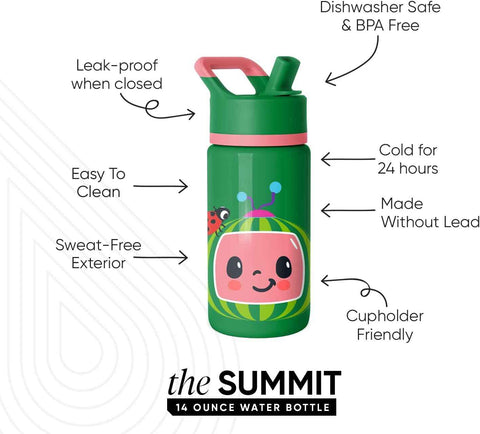 Simple Modern CoComelon Kids Water Bottle & Toddler Cup | 14oz