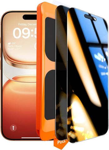 TOCOL for iPhone 17 Pro Privacy Screen Protector