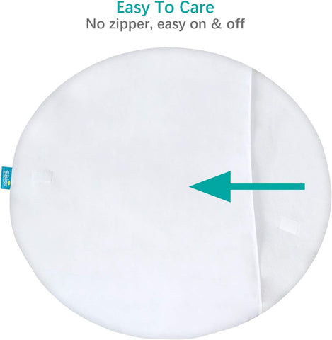 Waterproof Bassinet Mattress Pad Cover for Fisher Price On The Go Baby Dome