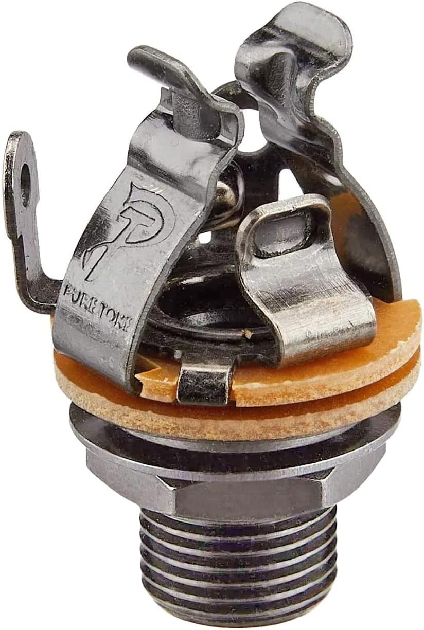 Pure Tone Mono Multi-Contact 1/4 inch Output Jack - Nickel