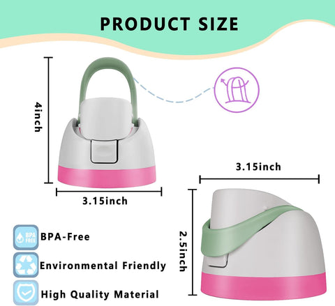 NTIERA Replacement Lid for Owala FreeSip Water Bottle,Compatible with Owala FreeSip 16oz 24oz 32oz 40oz,Premium Replacement Accessories for Owala Cap,Leakproof,BPA-Free