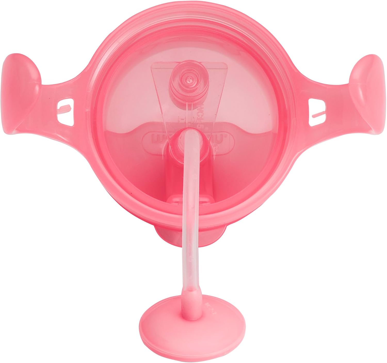 Munchkin Any Angle Sippy Cups for Toddlers, Spill Proof Weighted Straw Cup with Transition Handles for Babies 6 Months and Up, 7 Ounce, 24 Pack, Pink/Purple