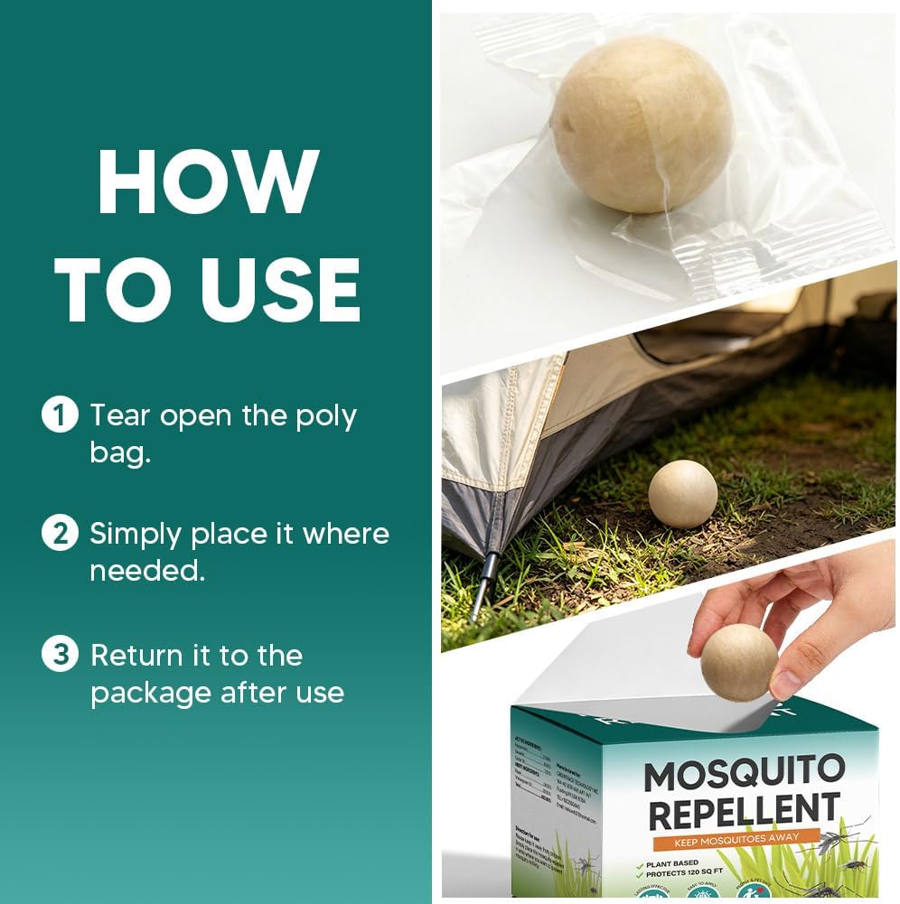 AJOQFKTD Mosquito Repellent Outdoor Patio, Mosquito Repellent Indoor 8P