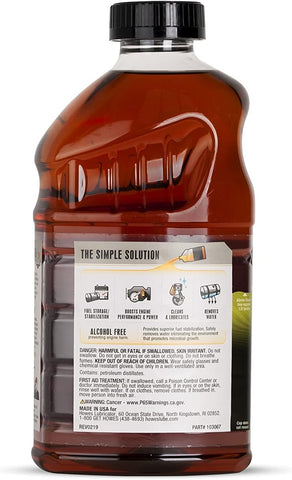 Howes Meaner Power Kleaner 32-ounce Fuel Stabilizer, Six 32oz Bottles