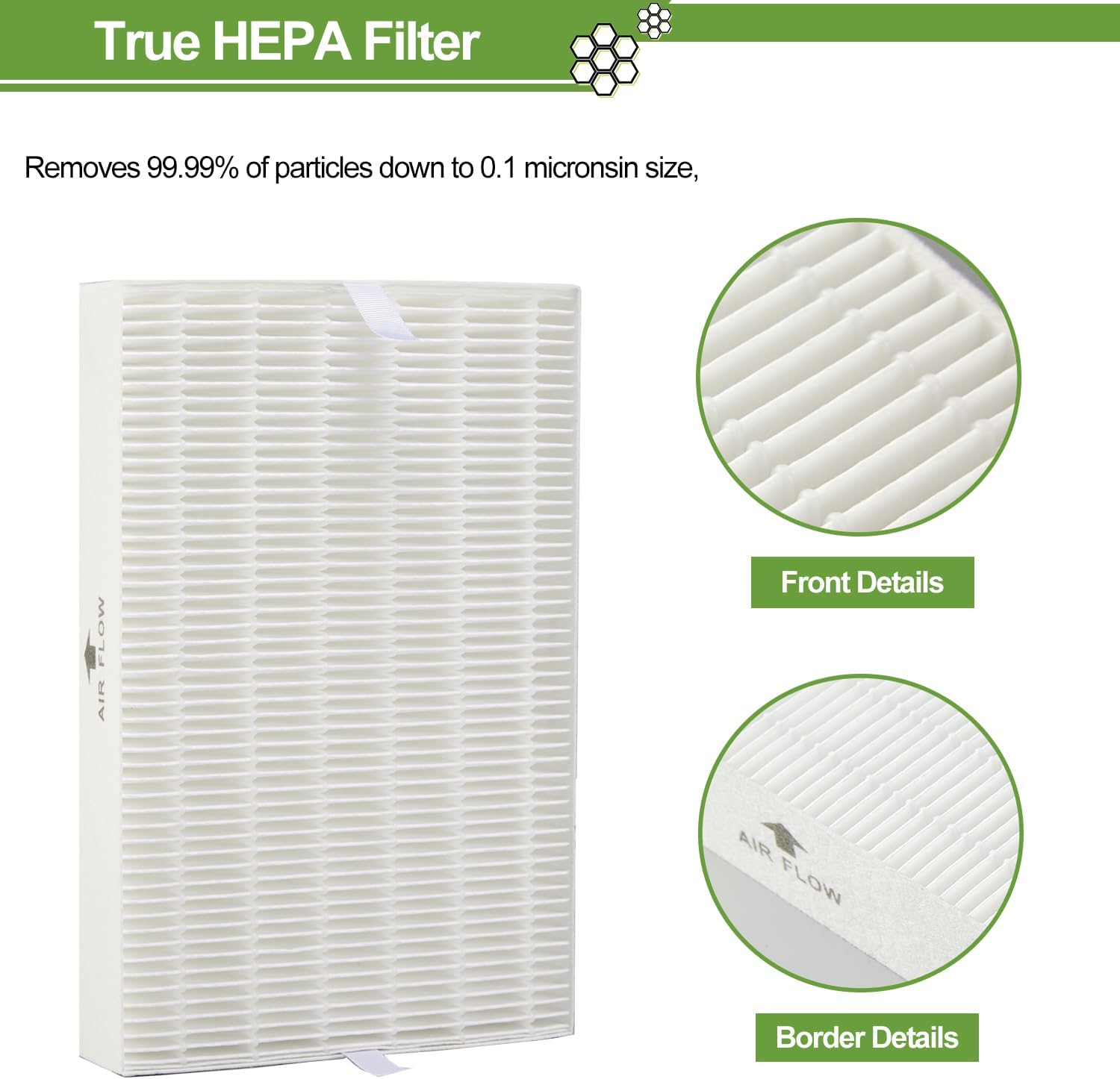 HPA300 HEPA Filter Replacement for Honeywell Air Purifier HPA300 Series