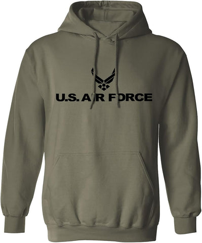 zerogravitee Air Force Pullover Hooded Sweatshirt in Sport Grey