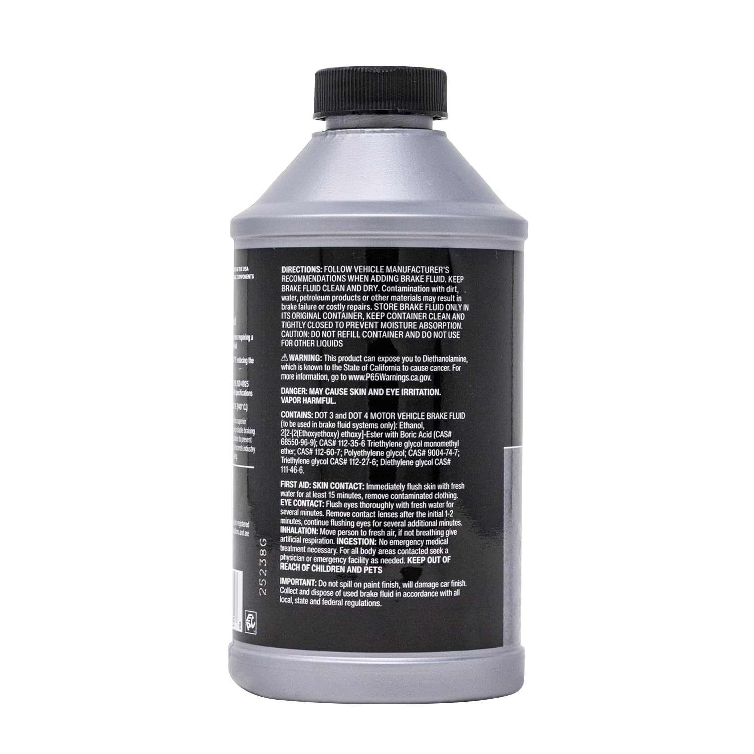 Valvoline DOT 3 & 4 Synthetic Brake Fluid, 12 oz