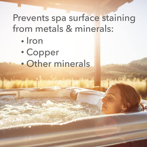 Leisure Time D, Metal Gon for Spas and Hot Tubs, 16 Ounce