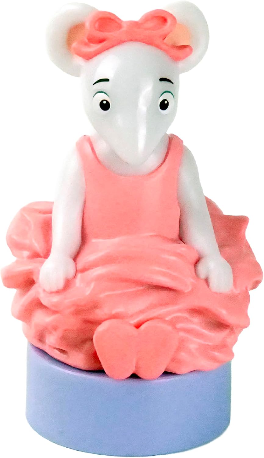 Angelina Ballerina Character - Projects 5 Dancing Stories and 5 Songs, Over 45 Minutes of Graceful Audio Content | Gift and Toy for Ages 3+