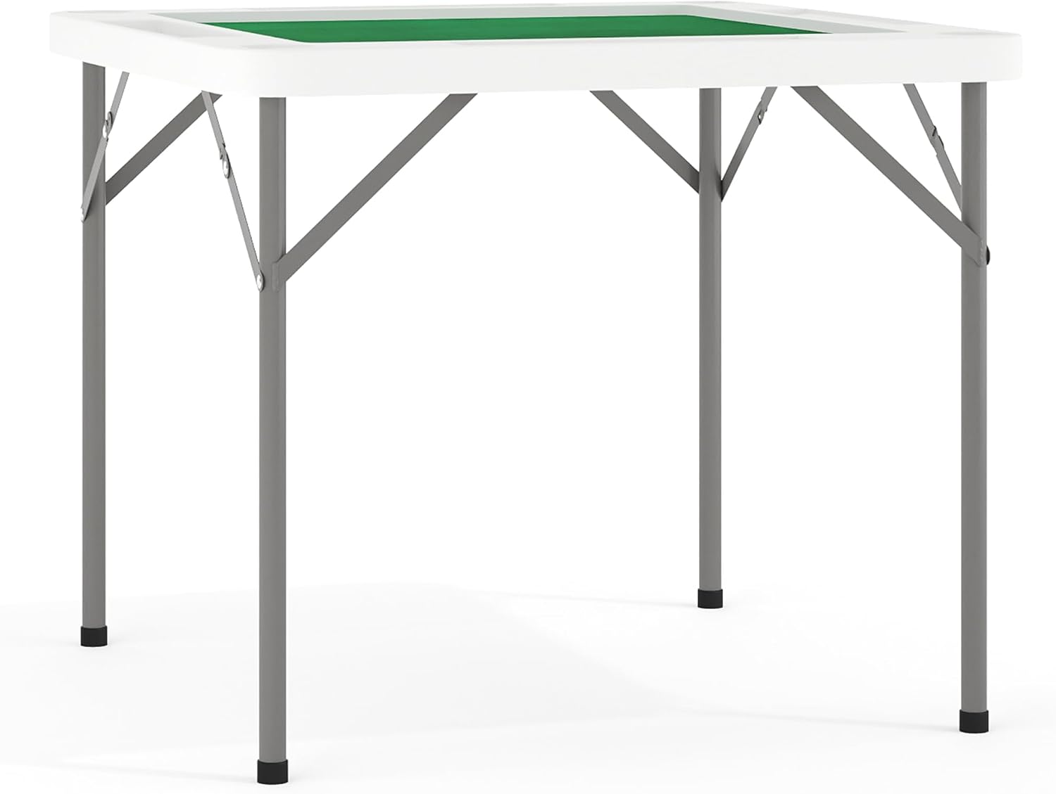 Flash Furniture 34.5" White Folding Card Game Table