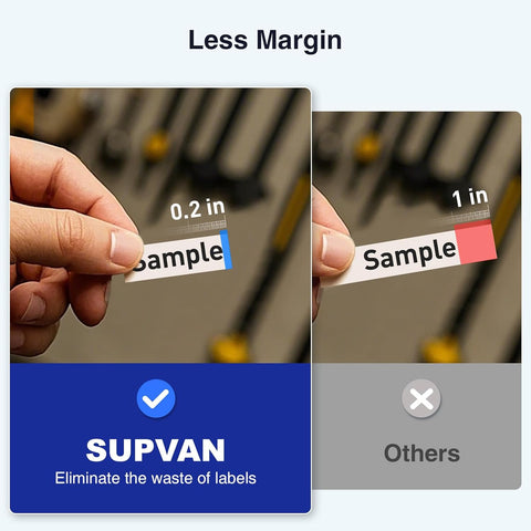 SUPVAN E11 Keyboard & Bluetooth Label Maker Machine