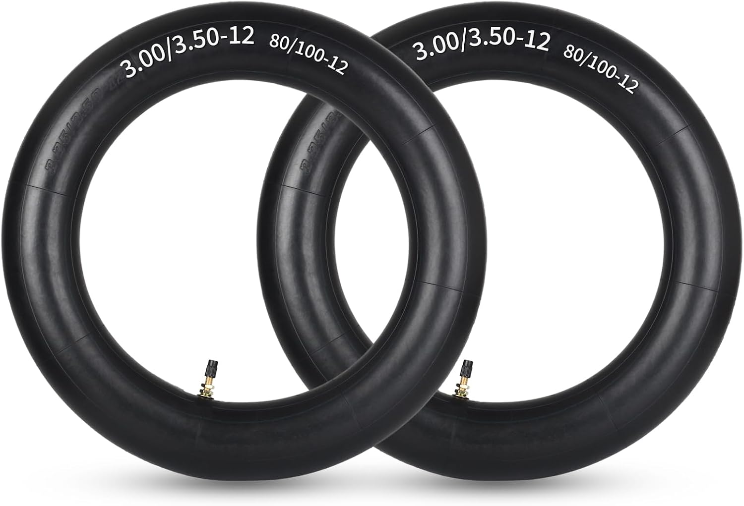 GICOOL 3.00/3.50-12" (80/100-12) Dirt Bike Inner Tubes, TR4 Valve Stem