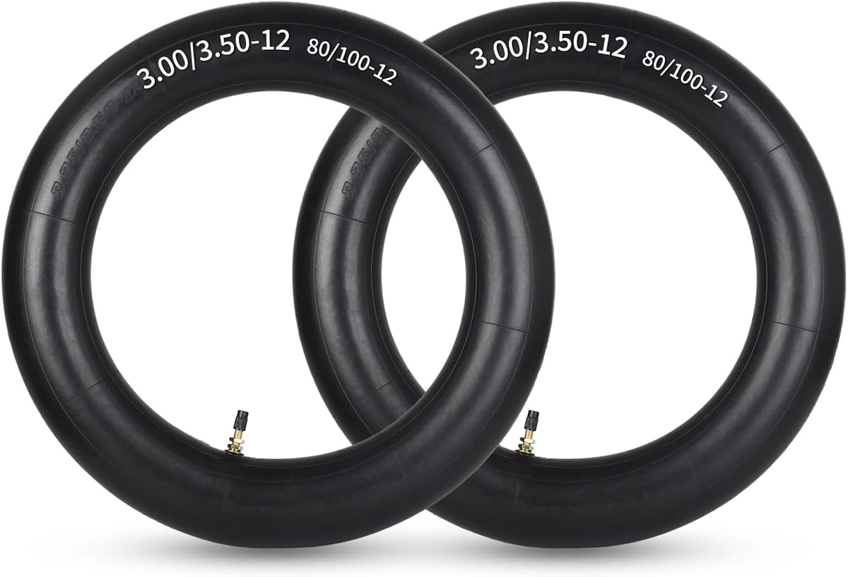 GICOOL 3.00/3.50-12" (80/100-12) Dirt Bike Inner Tubes, TR4 Valve Stem