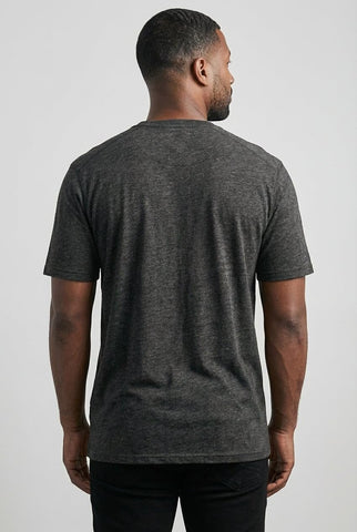 KingSize Shrink-Less Lightweight Longer-Length Crewneck Pocket T-Shirt