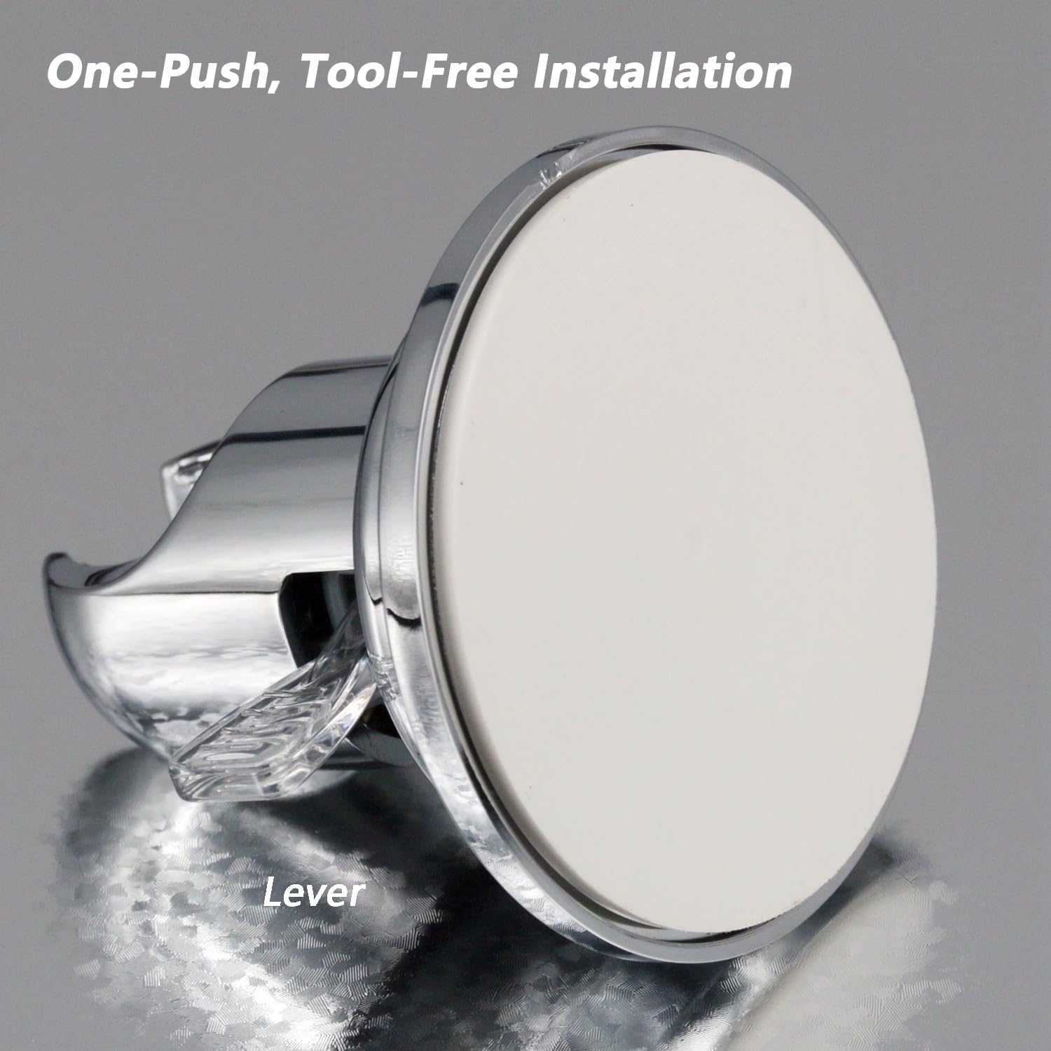BOPai Suction Cup Shower Head Holder for Handheld Shower