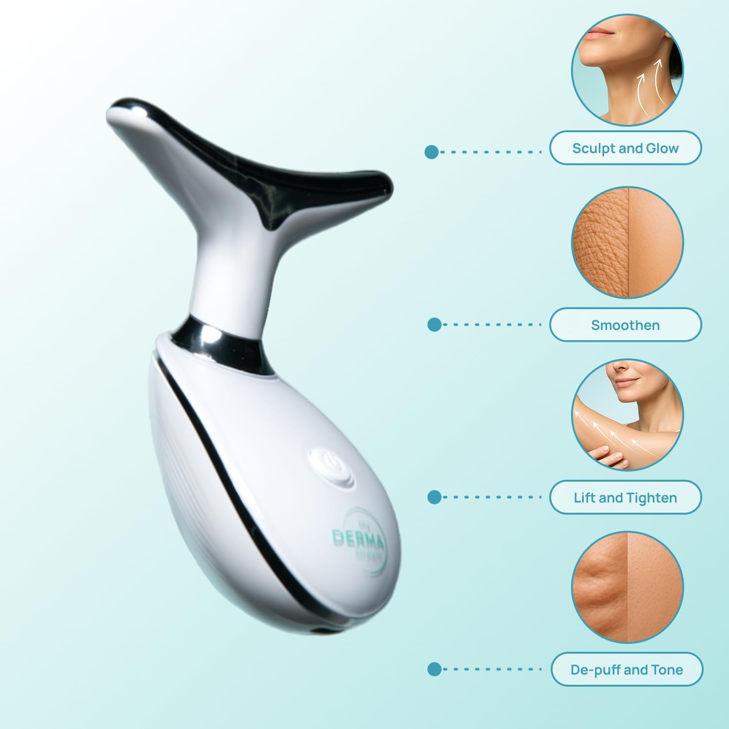 MyoGlow Arm Lifting Device, NoTox Peptide + 5% Niacinamide Serum Set
