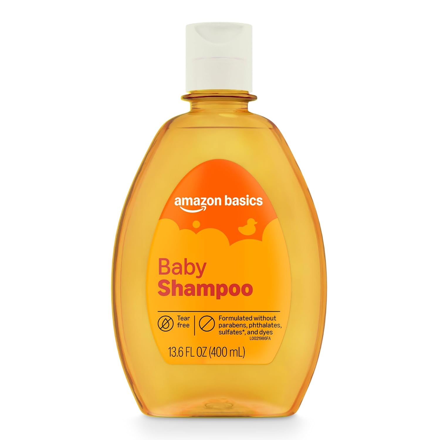 Amazon Basics Tear-Free Baby Shampoo, 13.6 Fluid Ounce, Packaging May Vary