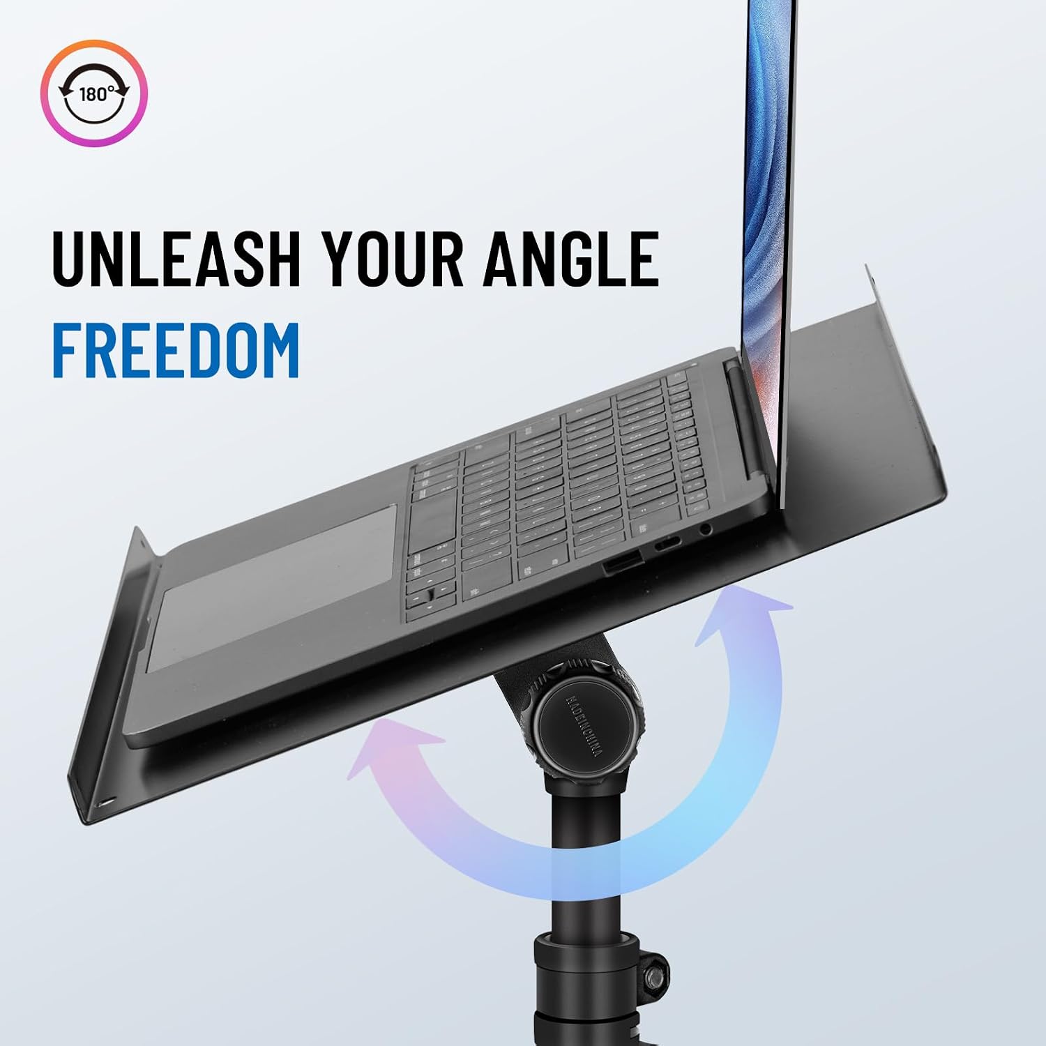 CAHAYA Projector Stand Tripod Adjustable Height Portable Laptop Rack Tray