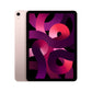 Apple iPad Air (5th Generation): with M1 chip, 10.9-inch Liquid Retina Display, 256GB, Wi-Fi 6 + 5G Cellular, 12MP front/12MP Back Camera, Touch ID, All-Day Battery Life – Pink