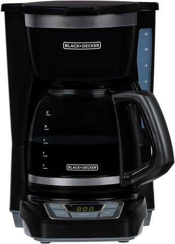 BLACK+DECKER 12-Cup Drip Coffee Maker with Vortex Brewing