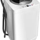 Giantex Portable Washing Machine, Full Automatic Washer and Spinner Combo, with Built-in Pump Drain 8 LBS Capacity Compact Laundry Washer Spinner for Apartment RV Dorm