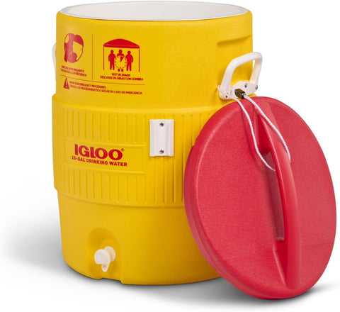 Igloo Sports Cooler | Insulated Beverage Dispenser with Spout |Portable Handwashing Station