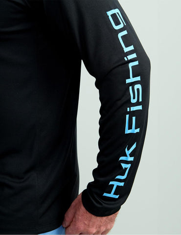 HUK Men's Pursuit Vented Long Sleeve Fishing Shirt (+30 UPF)