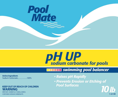 Pool Mate 25-Pounds Premium pH Up for Swimming Pools