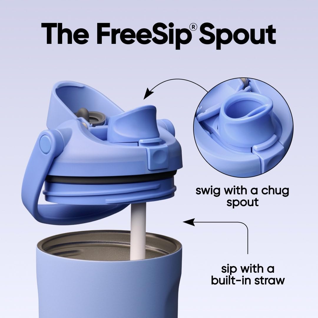 Owala FreeSip Sway Stainless Steel Water Bottle 30 oz Out of the Blue