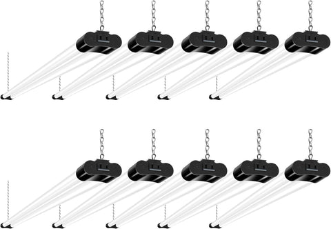 hykolity 4FT Linkable LED Utility Light Fixture,4400LM,5000K Daylight