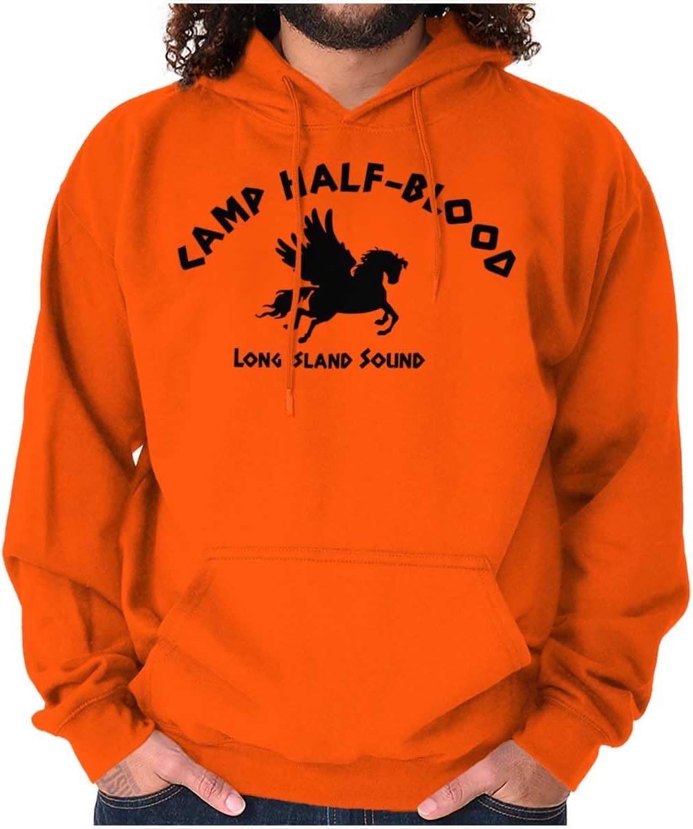 Brisco Brands Camp Half Blood Greek Mythology Hoodie Sweatshirt Women Men