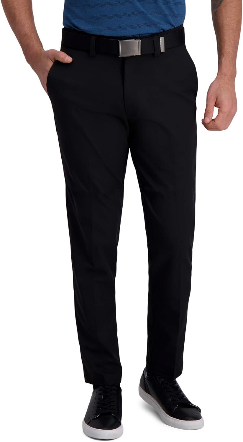Haggar Men's Slim Fit Cool Right Casual Dress Pant
