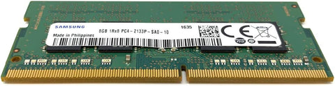Samsung M471A1K43BB0-CPB 8GB PC4-17000 DDR4-2133MHz Non-ECC Unbuffered CL15 260-Pin SoDimm 1.2V Single Rank Memory Module - OEM