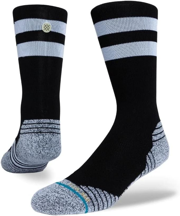 Stance Medium Performance Crew Socks 3-Pack, Nylon Blend Socks, Arch Support