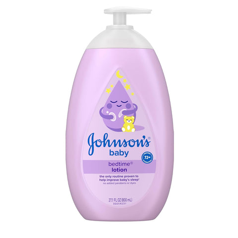 Johnson's Baby Bedtime Lotion, NaturalCalm Aromas, 27.1 fl. oz
