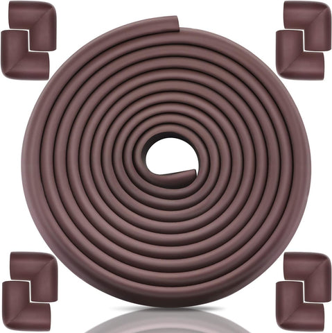 Baby Proofing Edge Corner Protectors for Furniture, 18ft Edge + 8 Corners