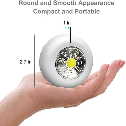 Tap Light Push Lights, 36 Pack Stick on Puck Lights Battery Operated