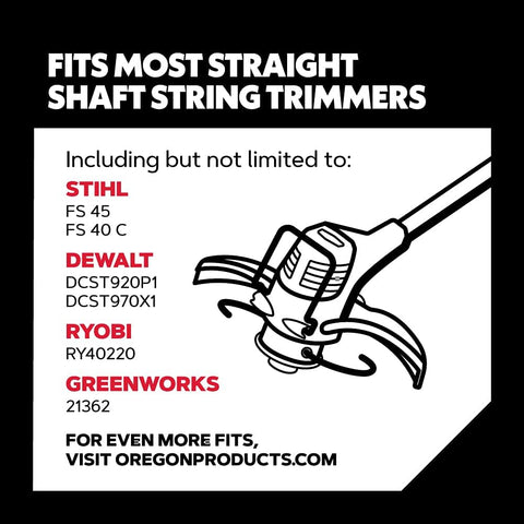 Oregon Magnum Gatorline 095 Trimmer Line Heavy Duty, .095" x 282-Foot