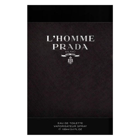 Prada L'Homme Eau De Toilette Spray, 3.4 Fluid Ounce