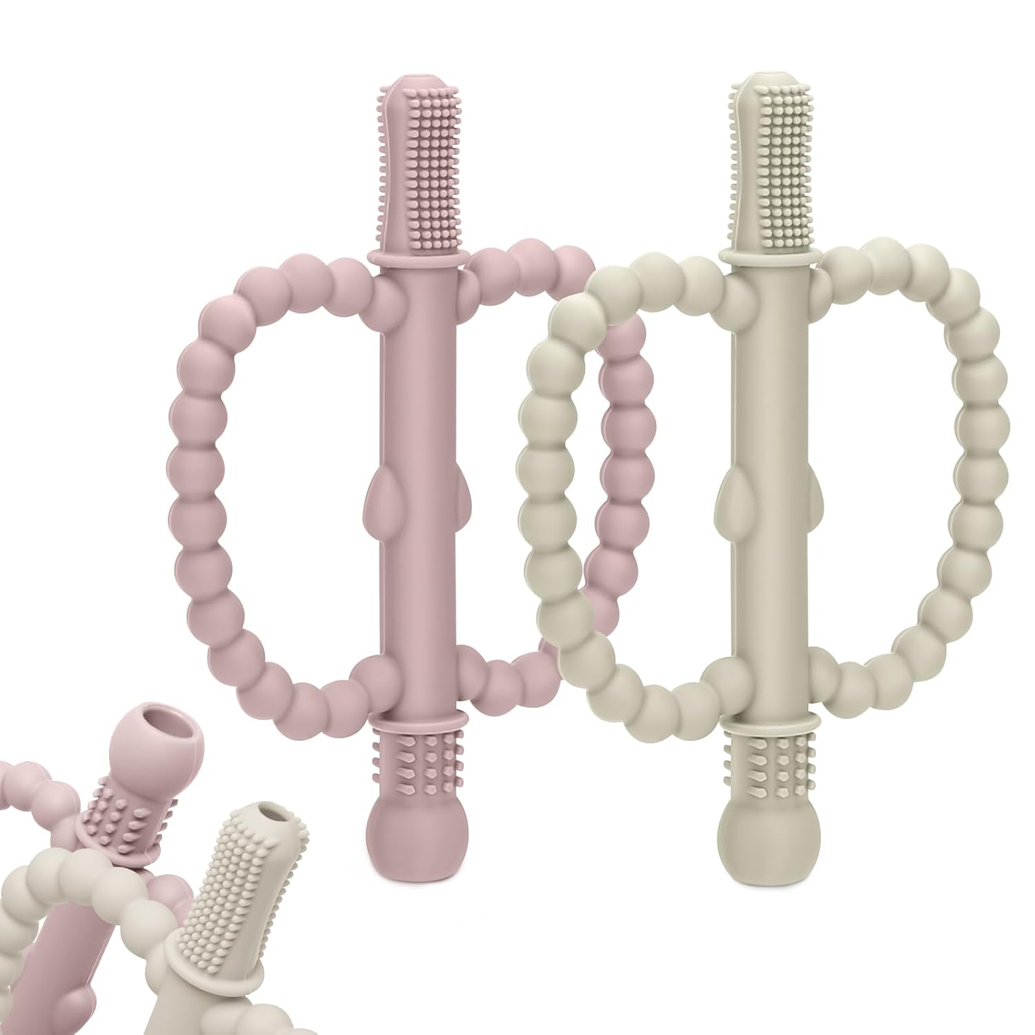 MISSLILI Baby Teething Toys for Babies 0-36 Months – Anti-Choking Design