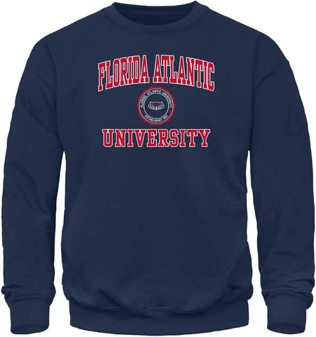 Barnesmith Crewneck Sweatshirt for College, Heritage Logo, Adult Unisex