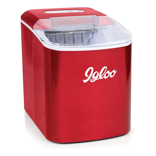 Igloo 26-lb Automatic Electric Countertop Ice Maker - 9 Cubes in 7 Mins, With Scoop and Basket