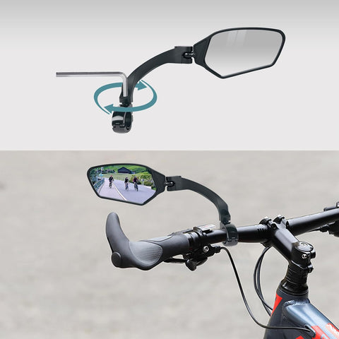 Adjustable Handlebar Bike Mirrors, Right Bicycle Mirror Set